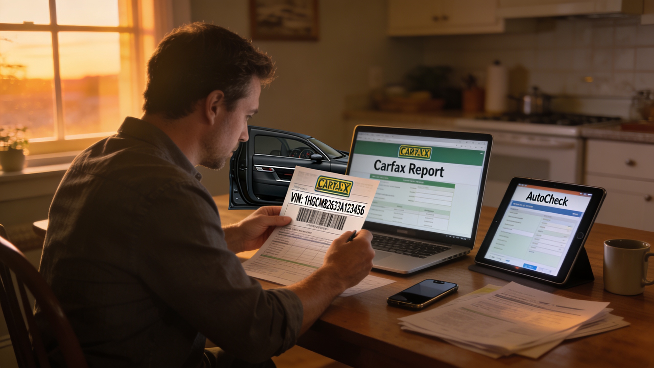 How to Read a Vehicle History Report: Spot Carfax and AutoCheck Red Flags Like a Pro